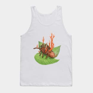 Cordyceps Tarantula (Cordyceps caloceroides) Tank Top